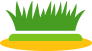 Lawn aeration icon.